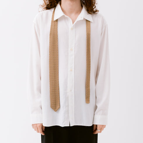 Mfpen Crochet Tie Taupe A124-05 1 Fit Degli Uberti